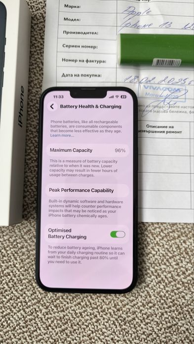 iPhone 13 128GB  Гаранция