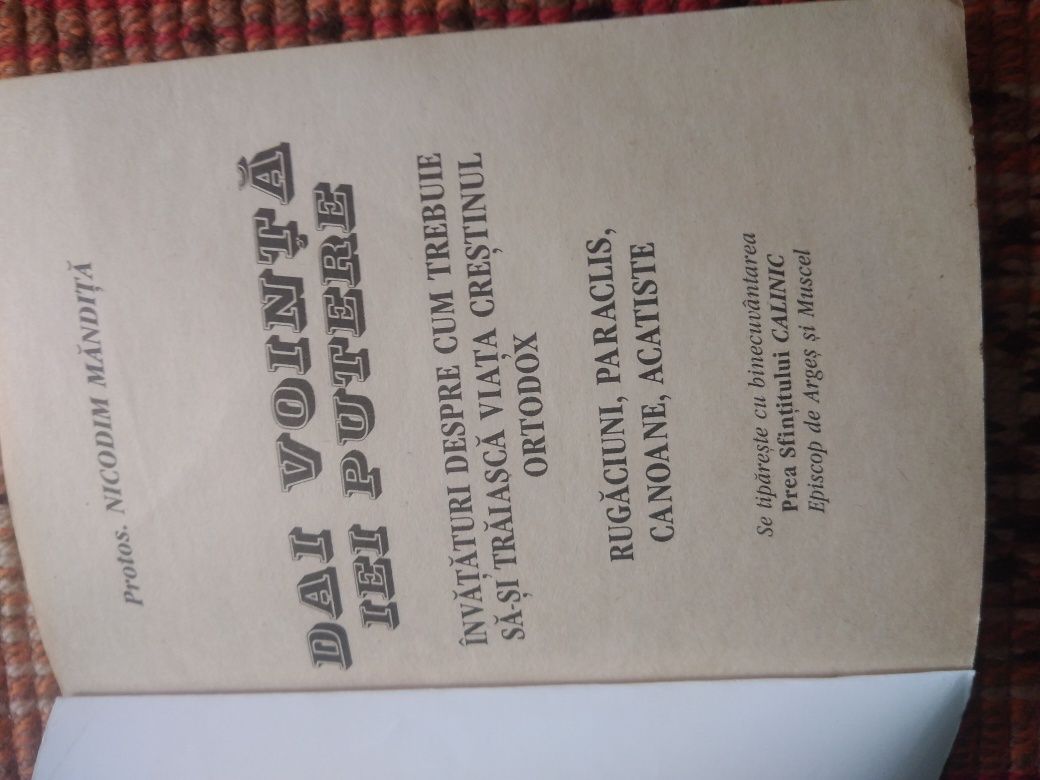 Carte de rugăciune ortodox preț negociabil mulțumesc sunați la numărul