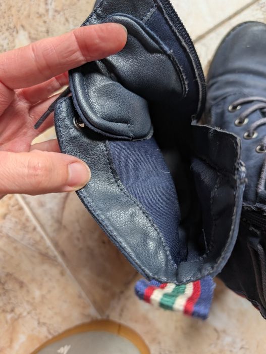 Боти тъмносини 36 за тийнейджърка