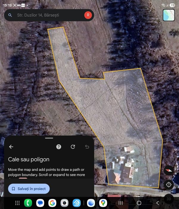 Teren Bârsești Mihaesti