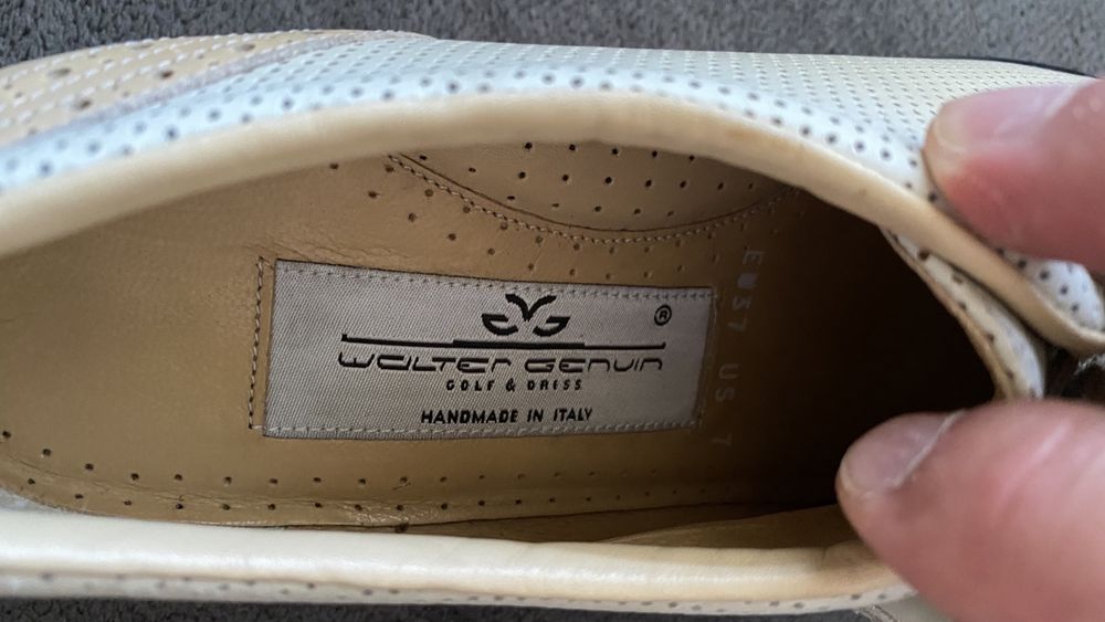 Walter Genuin Leather Golf Shoes