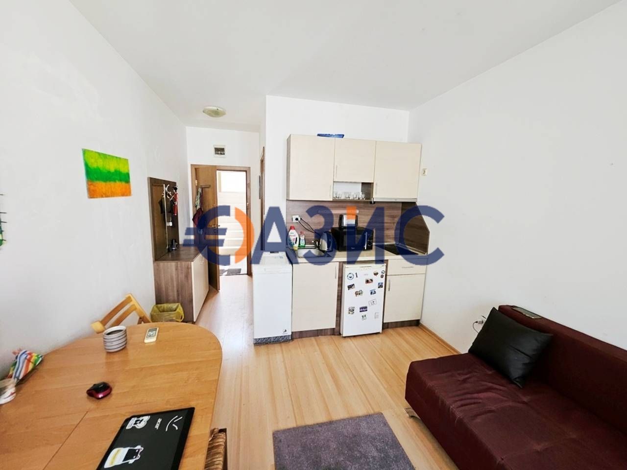 Студио без тераса в комплекс Sunny Day 6, 25 кв.м., Слънчев бряг,