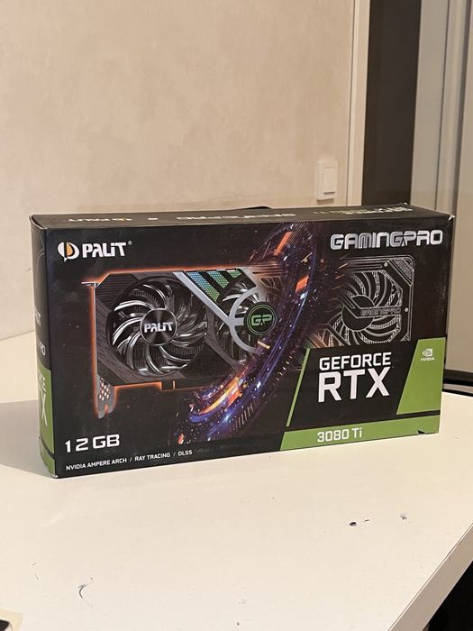 видеокарта RTX3080ti на пломбах
