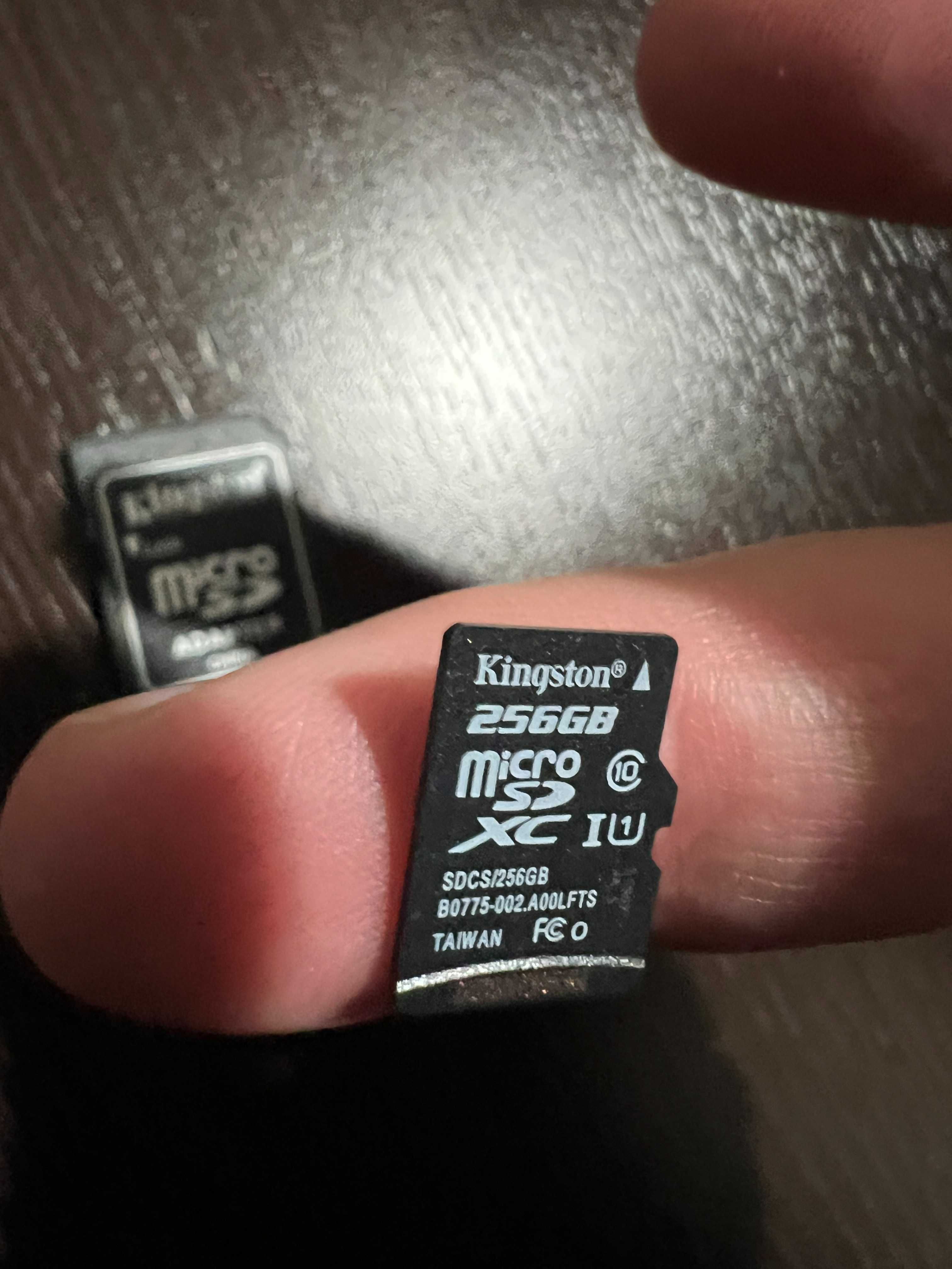 Card MicroSDXC Kingston Canvas Select 256GB Class 10 UHS-I +Adaptor