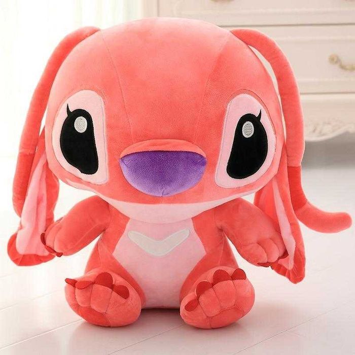 Плюшена играчка Лило и Стич, 60см Розов Стич, Плюшена играчка Стич
