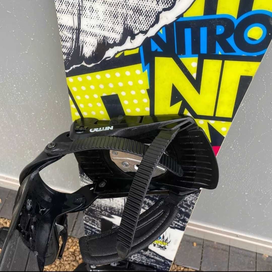 Сноуборд дъска с автомати Nitro Ripper 126см