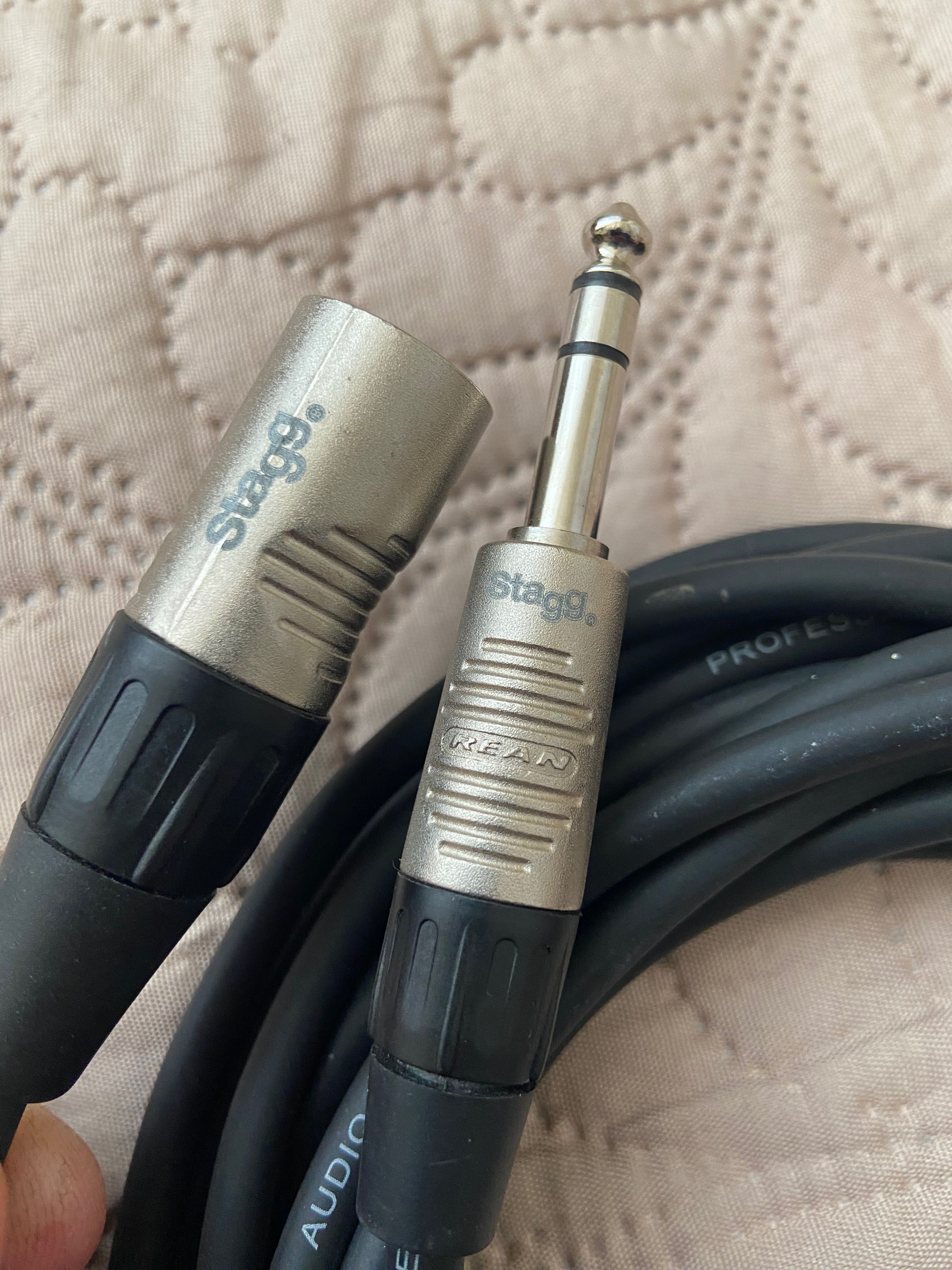 2 Броя Stagg Audio Cable TRS - 3m