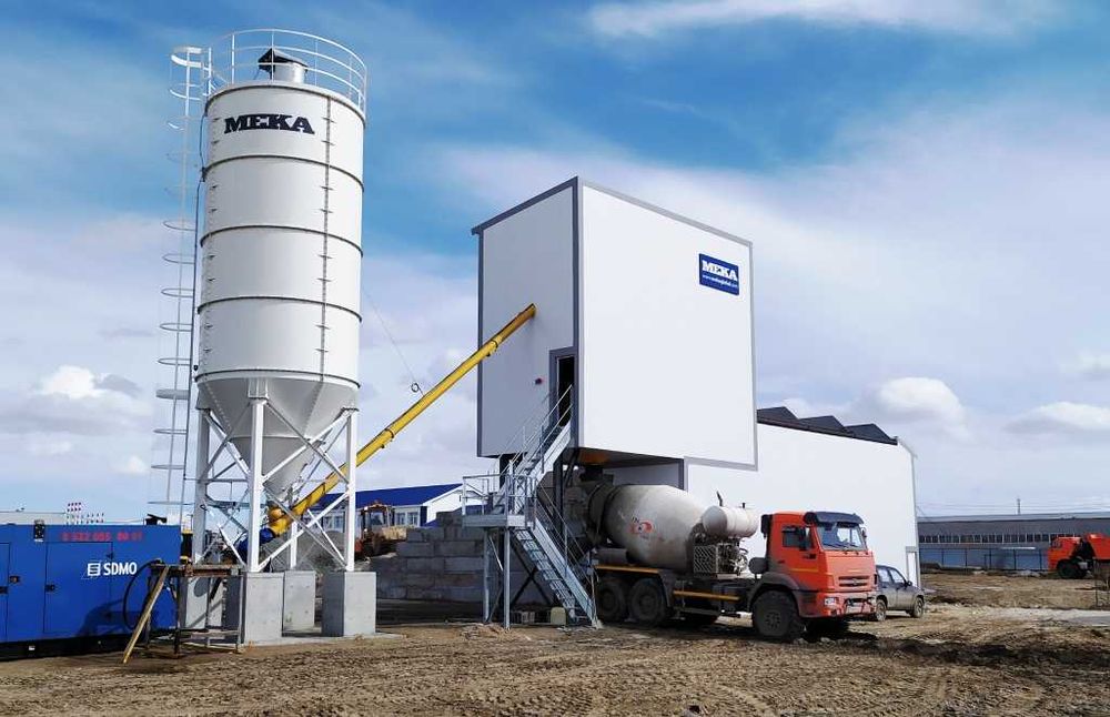 Бетонные заводы MEKA (Турция) БСУ