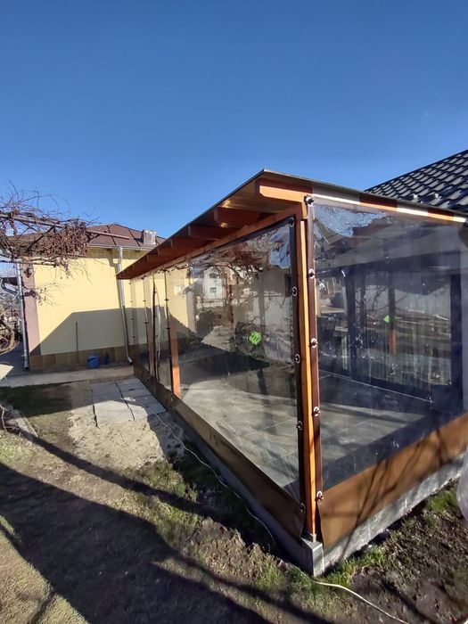 Folie terasa/ terase și foisoare, Cristal premium transparenta