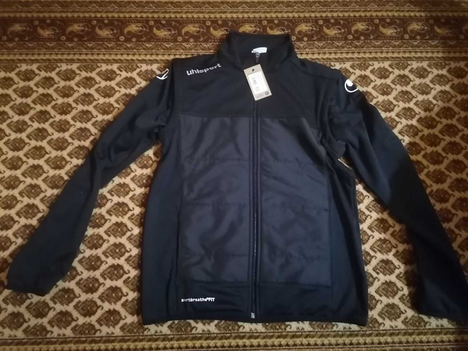 Яке Uhlsport Essential Multi с премахващи се ръкави - Черно/Бяло -ново