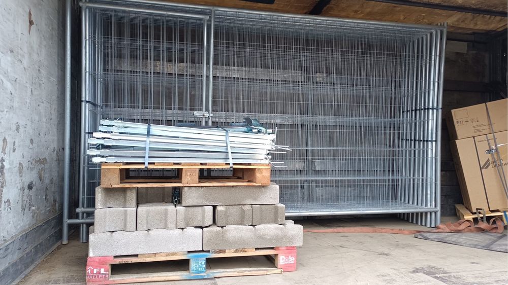 Gard mobil imprejmuire santier, provizoriu, bariera