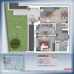 Oferta Lansare 2 camere cu gradina incalzire pardoseala