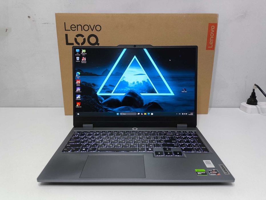 Мощный игровой ноутбук Lenovo LOQ (Ryzen 7 7535HS/16GB DDR5/RTX 4050)
