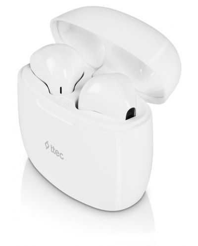 Bluetooth слушалки ttec Mode, TWS, Бели