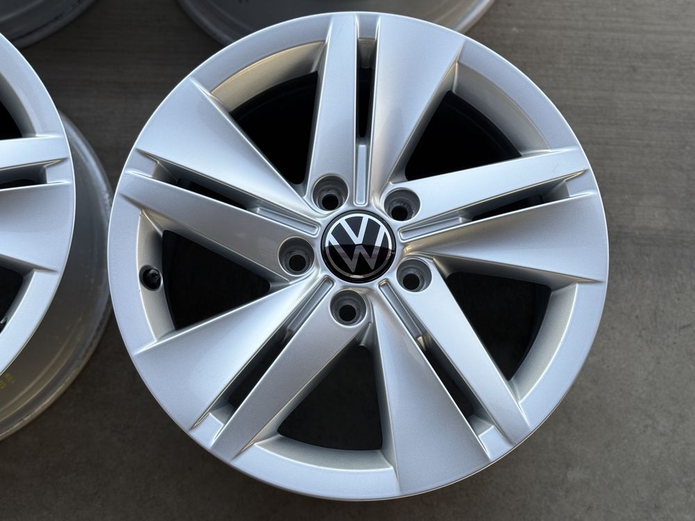 4бр. КАТО НОВИ 16” ОРИГИНАЛНИ Джанти 5х112 за -VW/VAG- 7Jx16H2,ET48
