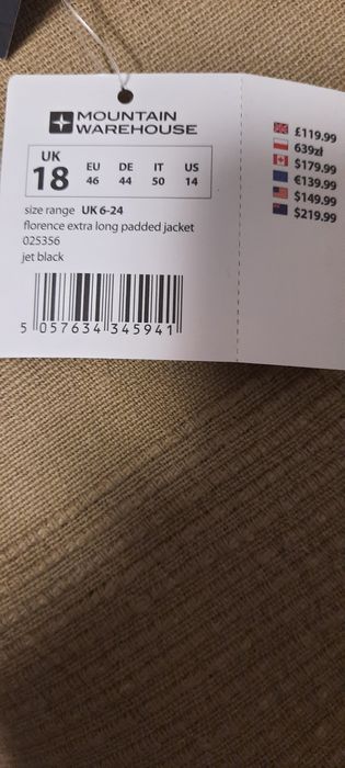 Geaca puf Mountain Warehouse dama mar M, L