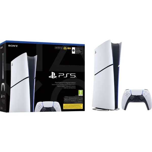 PlayStation 5 Slim Digital Edition – 825GB,  NOU , SIGILAT, GARANTIE