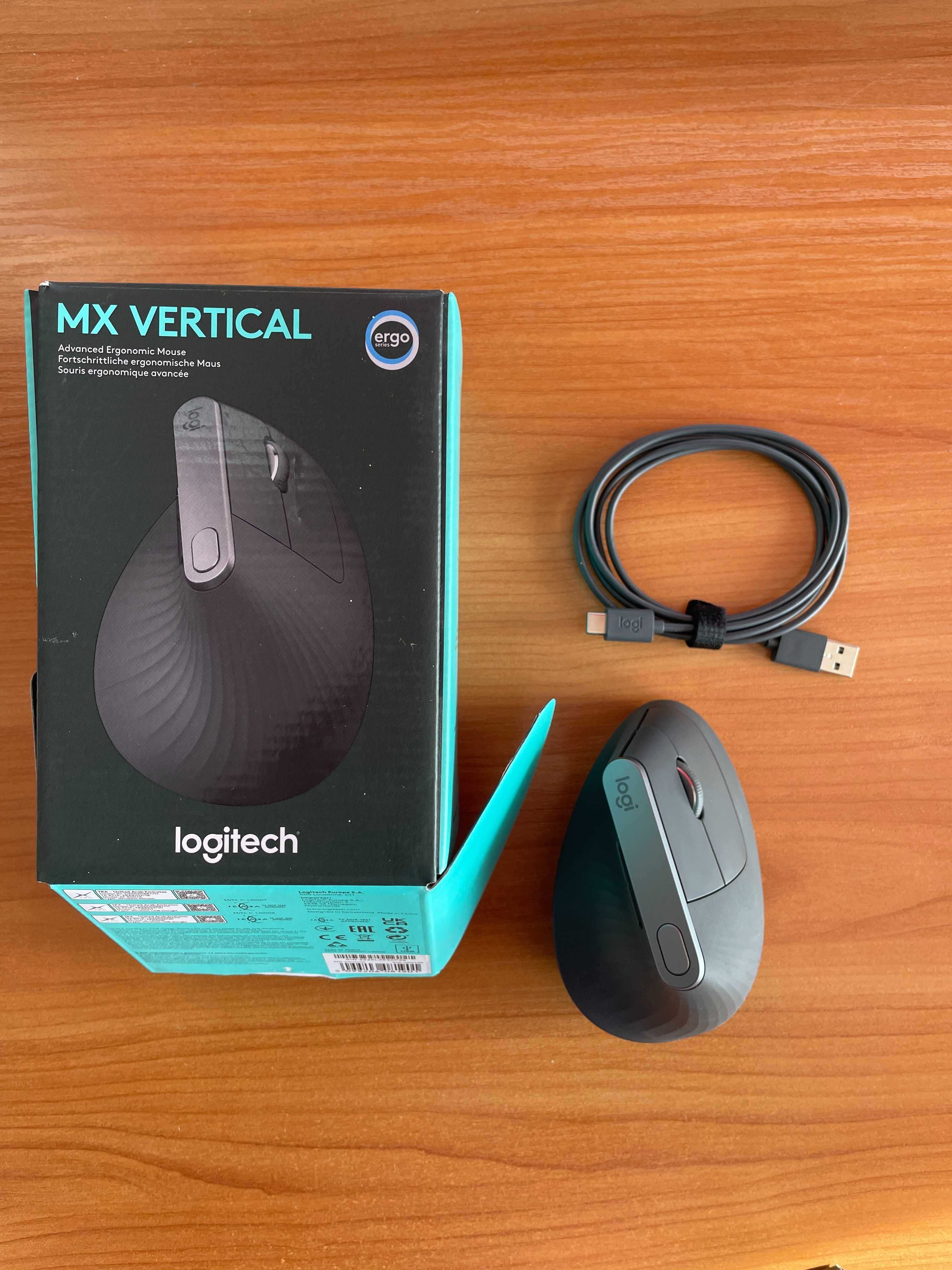 Logitech MX Vertical Advanced Ergonomic Graphite