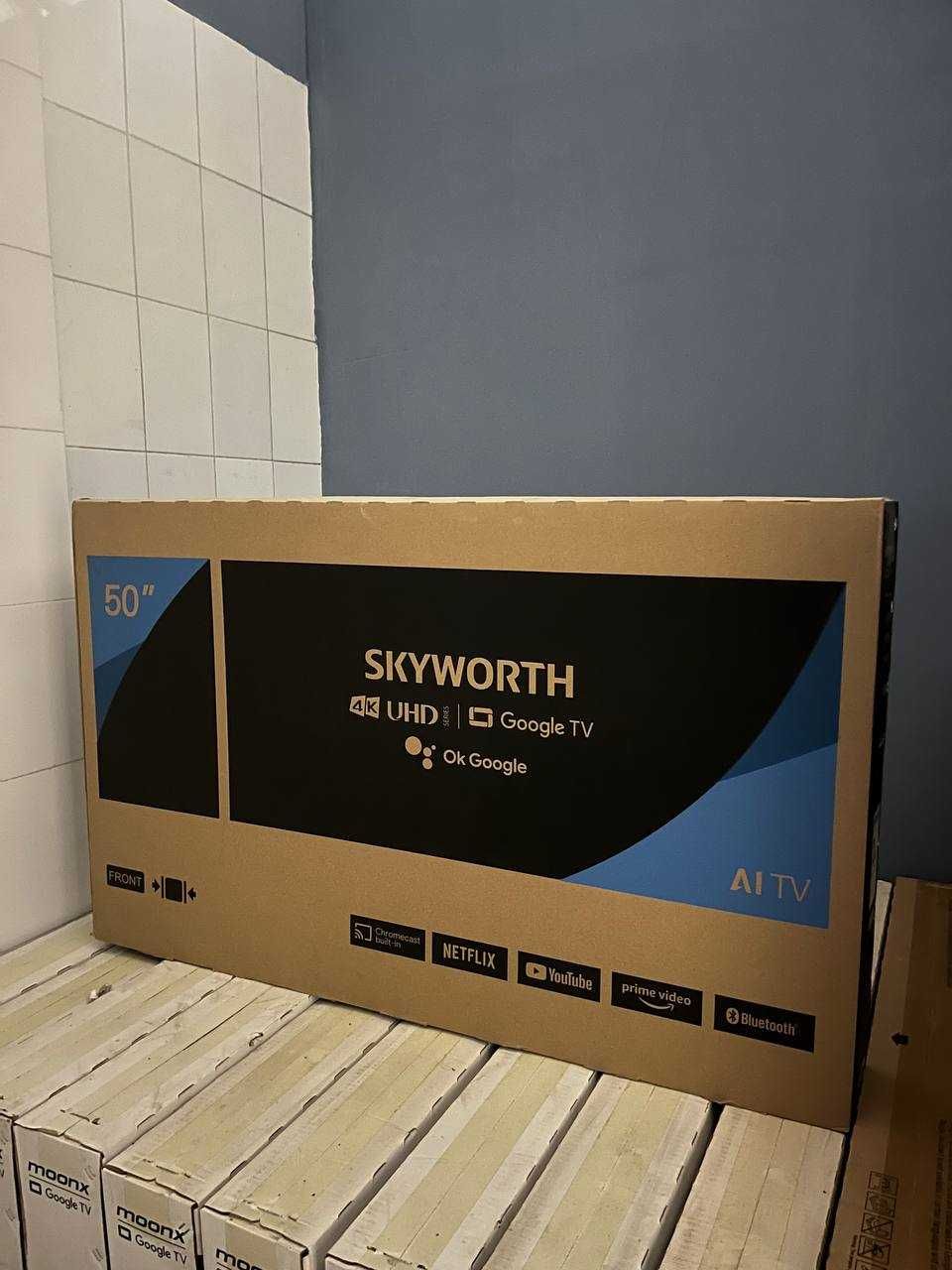 Телевизор SKYWORTH в широком ассортименте установка есть доставка есть