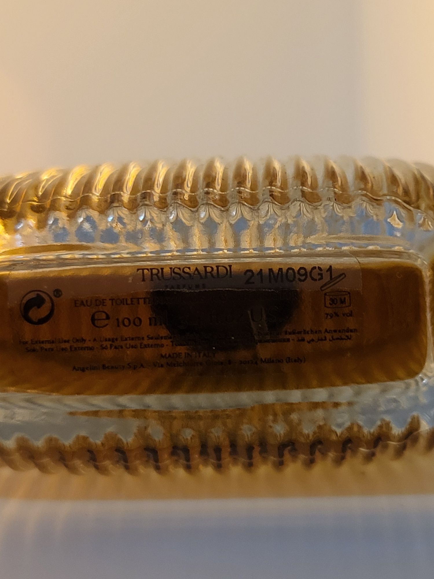 Vand Parfum Trussardi Riffleso