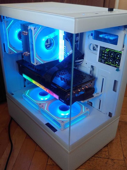 Геймърски PC Ryzen 5 8400f, EVGA GeForce RTX 3070, 32gb ddr5, 1tb nvme