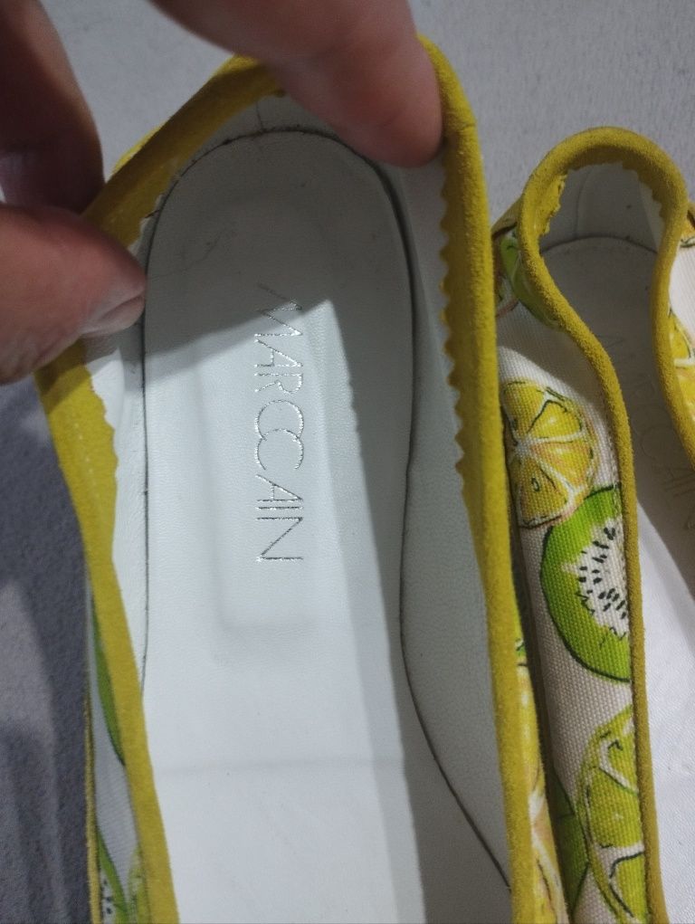 Balerini premium MarcCain piele măr 40