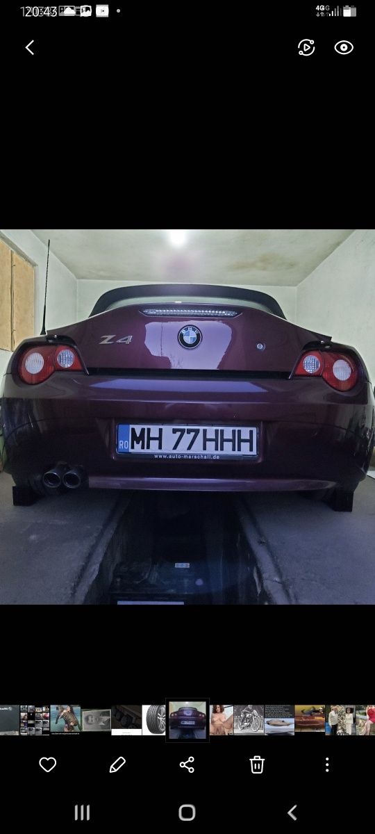 Bmw Z4 An 2005 Km REALI 20.000 Fabricat în USA