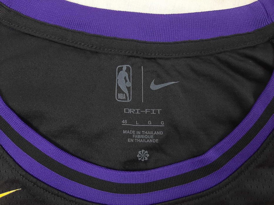 Nike NBA Lakers LeBron - Оригинален мъжки баскетболен потник р-р L