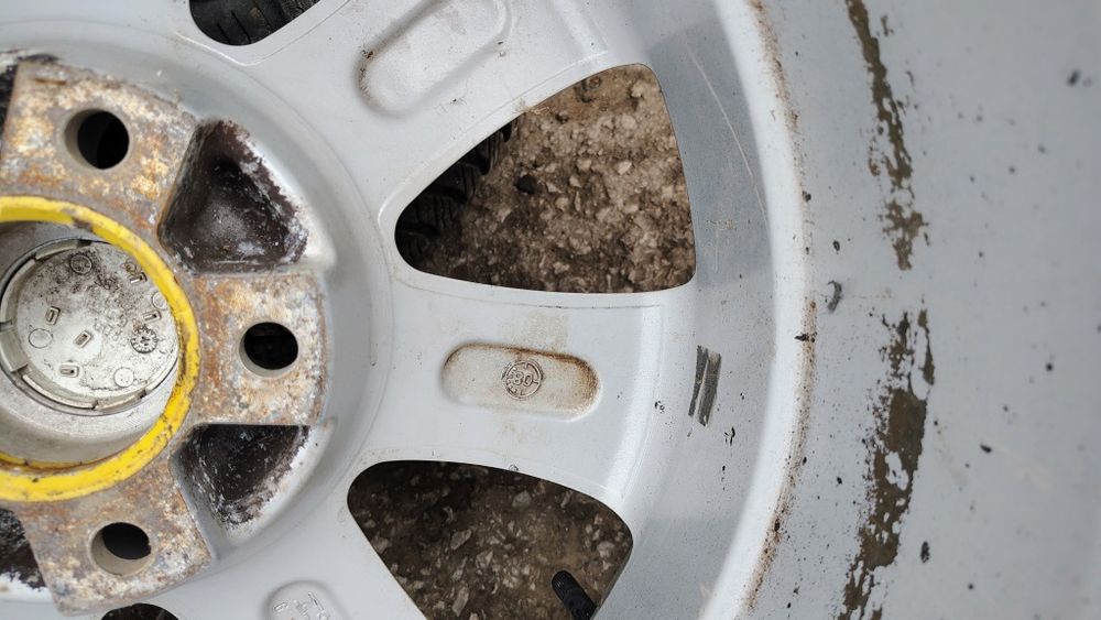4броя гуми 225/50/17 Goodyear с джанти 5х112
