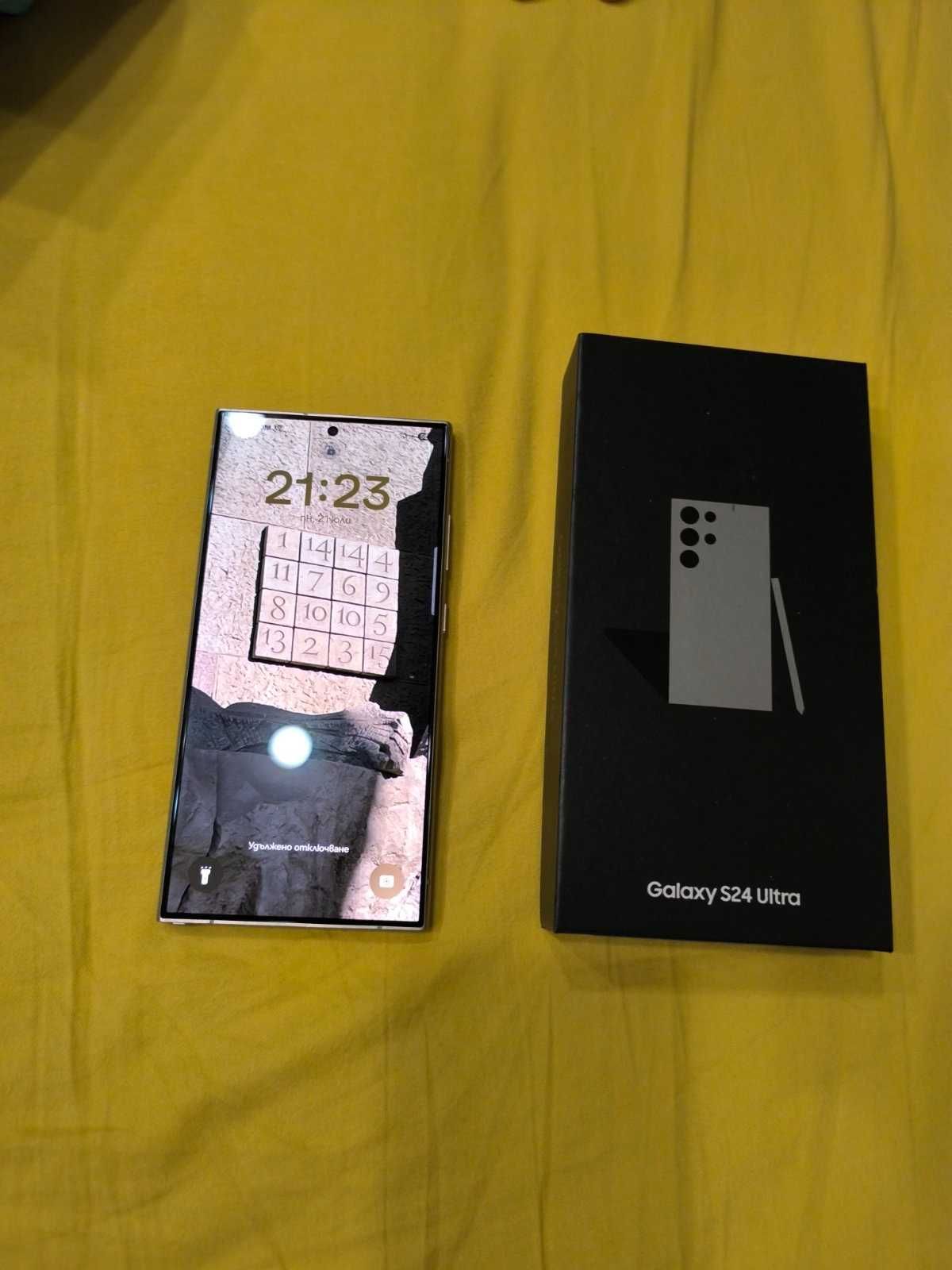 Samsung S24 Ultra 256GB гаранция до 12. 2027