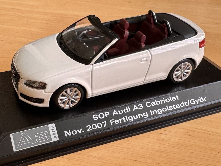 Колекционерски модел на Audi A3 Cabriolet