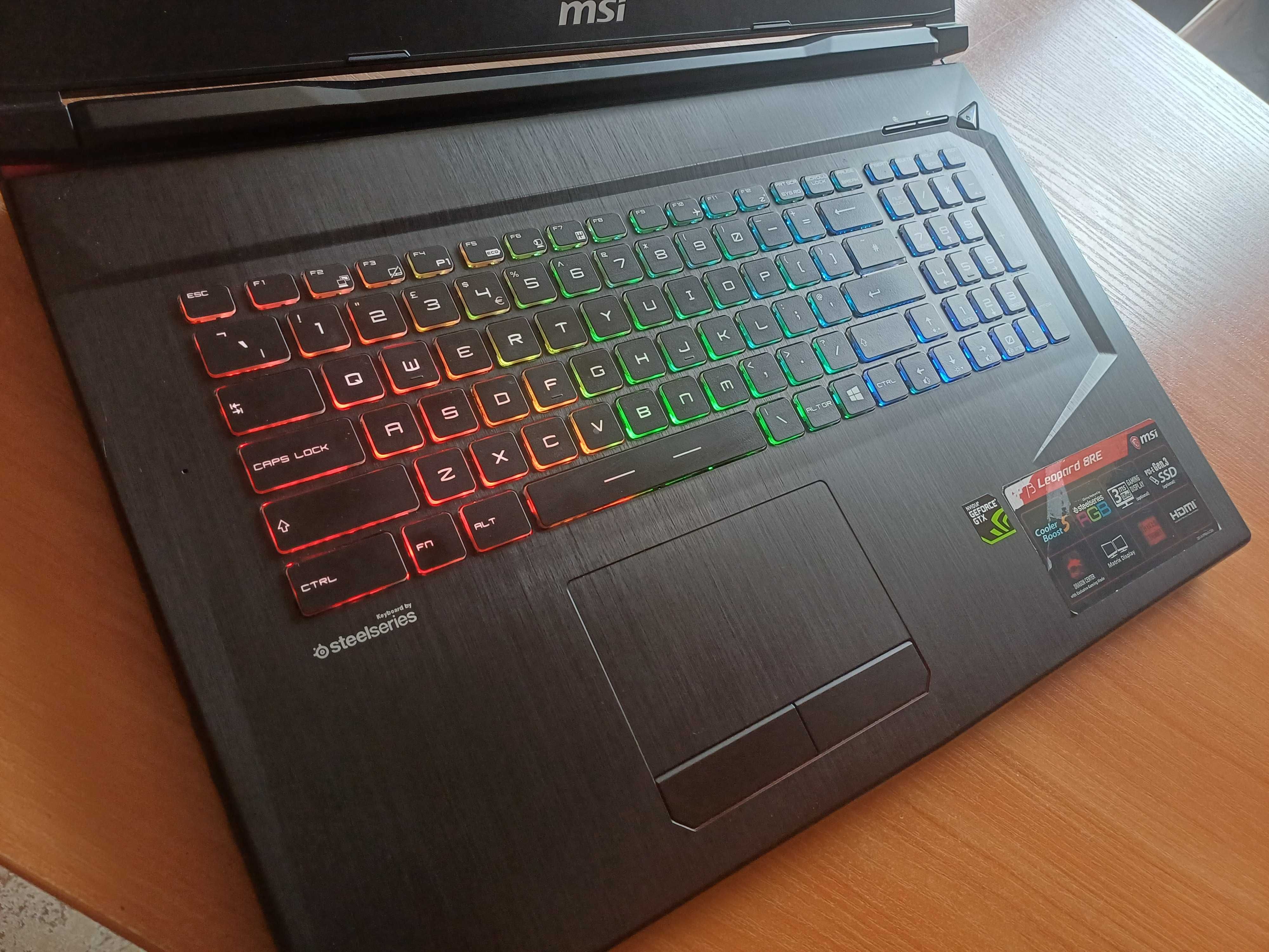 Голям Gaming MSI 17.3''120Hz Core™i7 /32GB DDR4/GTX 1060 - 6GB/SSD+HDD