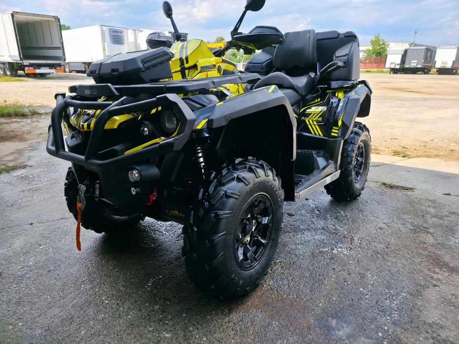 Can am outlander g2 1000cmc Înmatriculat recent cu nr negru 331ore