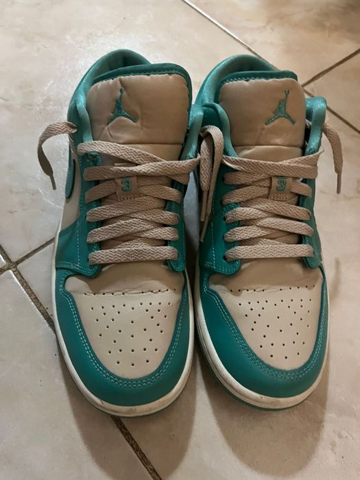 Adidasi Air Jordan 1 low tropical teal originali mărime 39