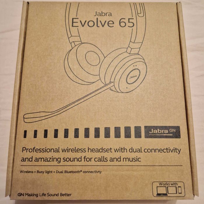NOI Casti Profesionale Jabra Evolve 65 SE Nefolosite