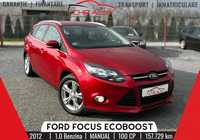 Ford Focus 2012, 1.0 Benzina Ecoboost, 100cp Euro5, Park Assist, Clima, Bluetooth