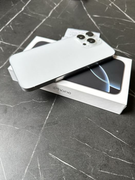 IPhone 16 Pro Max 256GB White ГАРАНЦИЯ