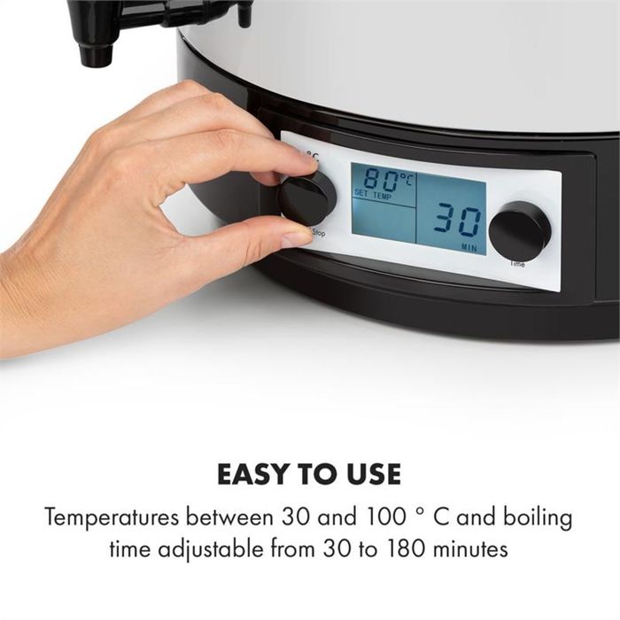 Дигитален казан за буркани 60L неръждаема стомана