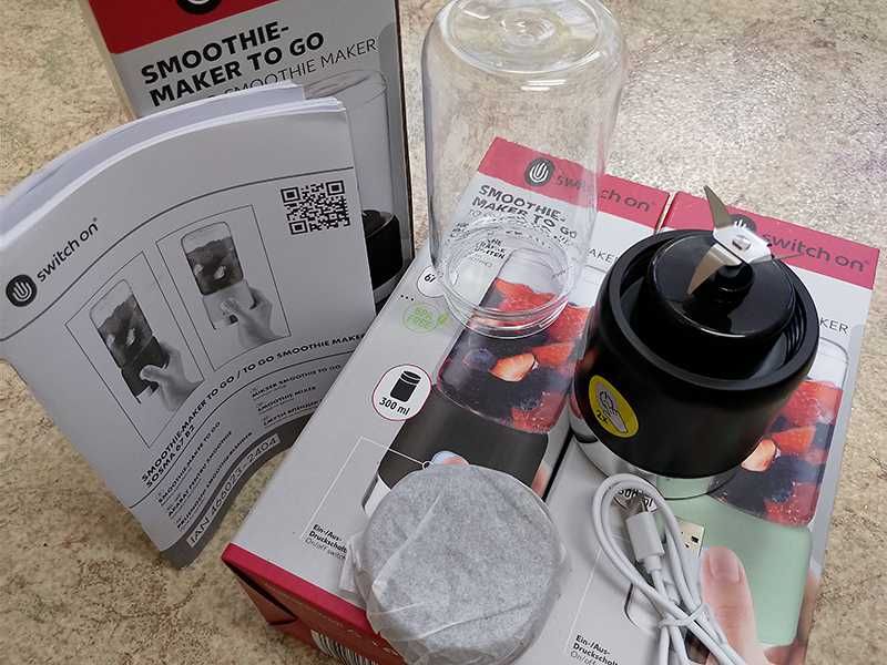 НОВ! Акумулаторен Смути блендер Smoothie To Go