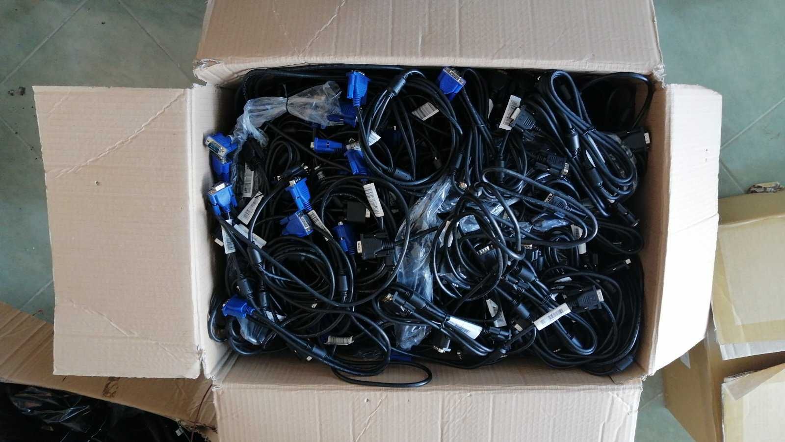 Всякакви компютърни кабели - VGA, DVI, DP, HDMI, C13-schuko, Мики маус