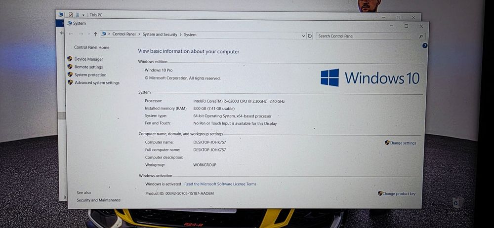 Laptop Hp 820 g3 i5
