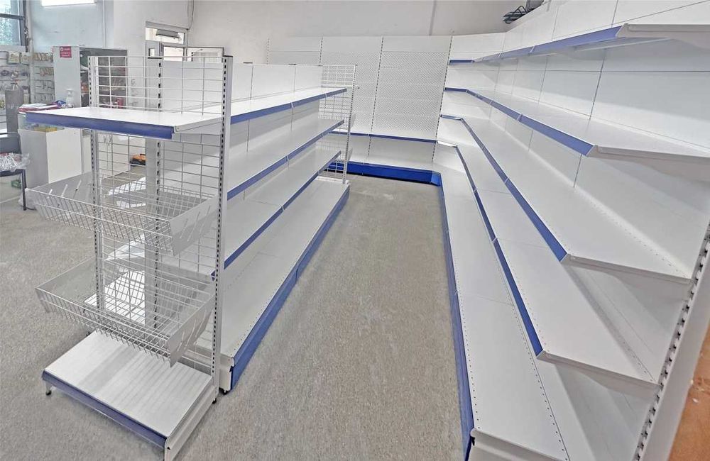 Полки из металла для магазина, стеллажи, савдо токчалари