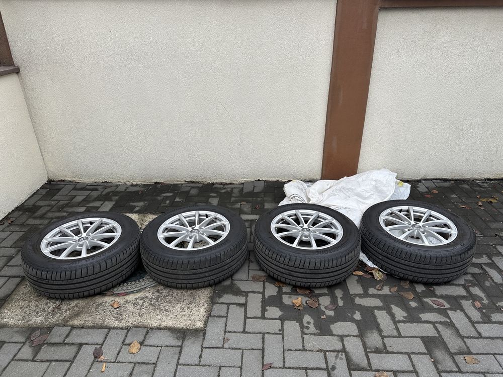 Jante Originale Audi 17” , Anvelope Vara