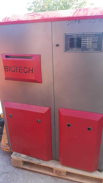 Centrala pe peleti Biotech 25 kw,pufer 1000 l