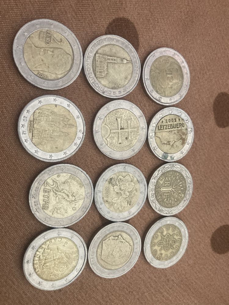 Monede de 2 euro