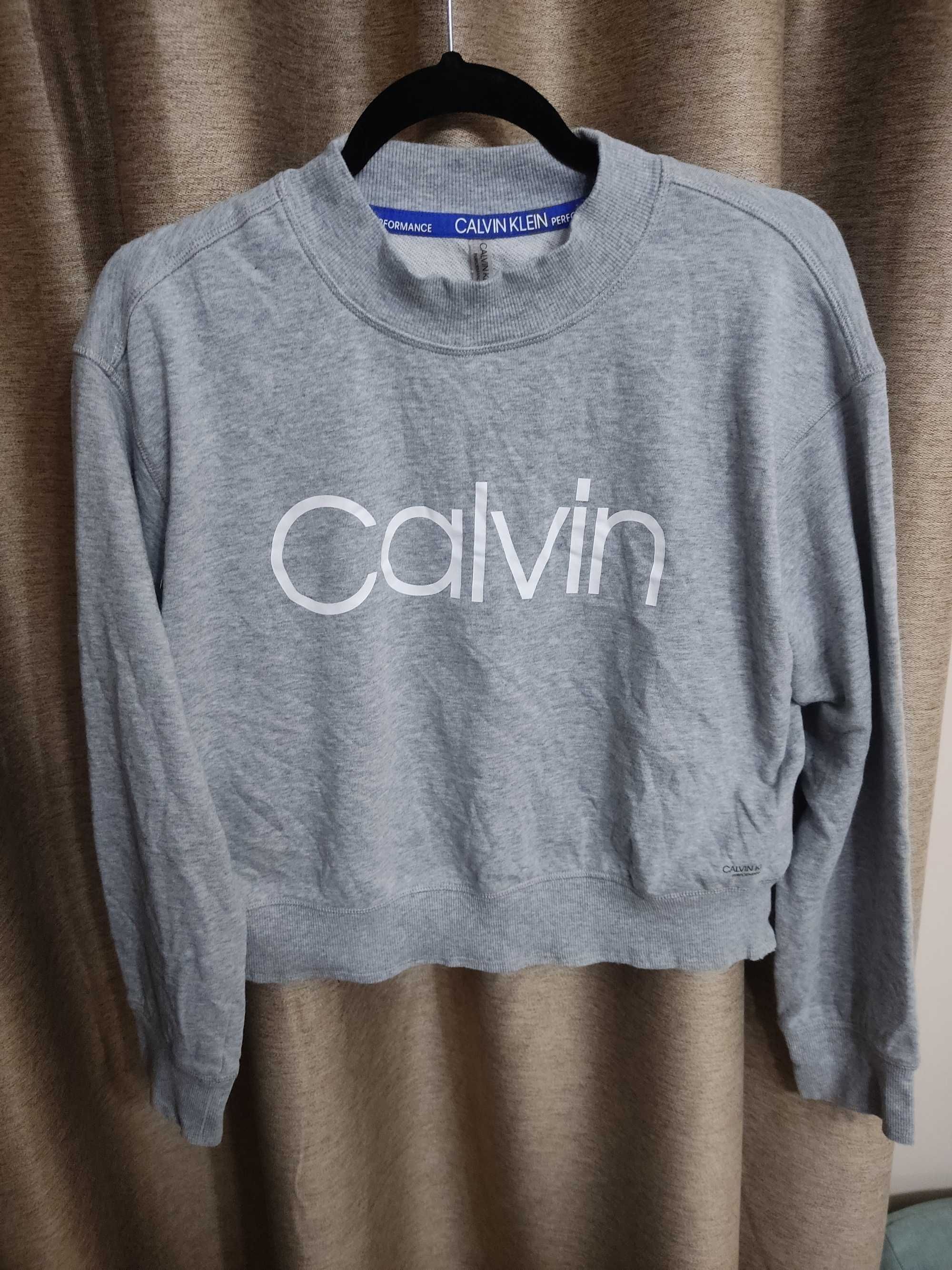 Calvin Klein дамско crop худи