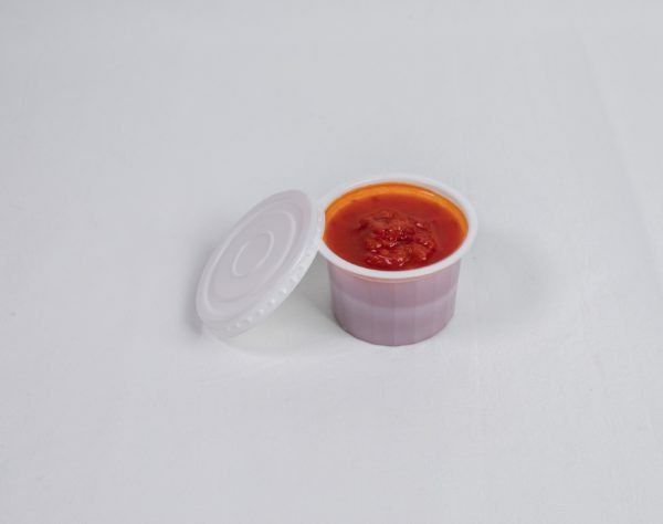 Одноразовая пластиковая посуда для соус и мёда