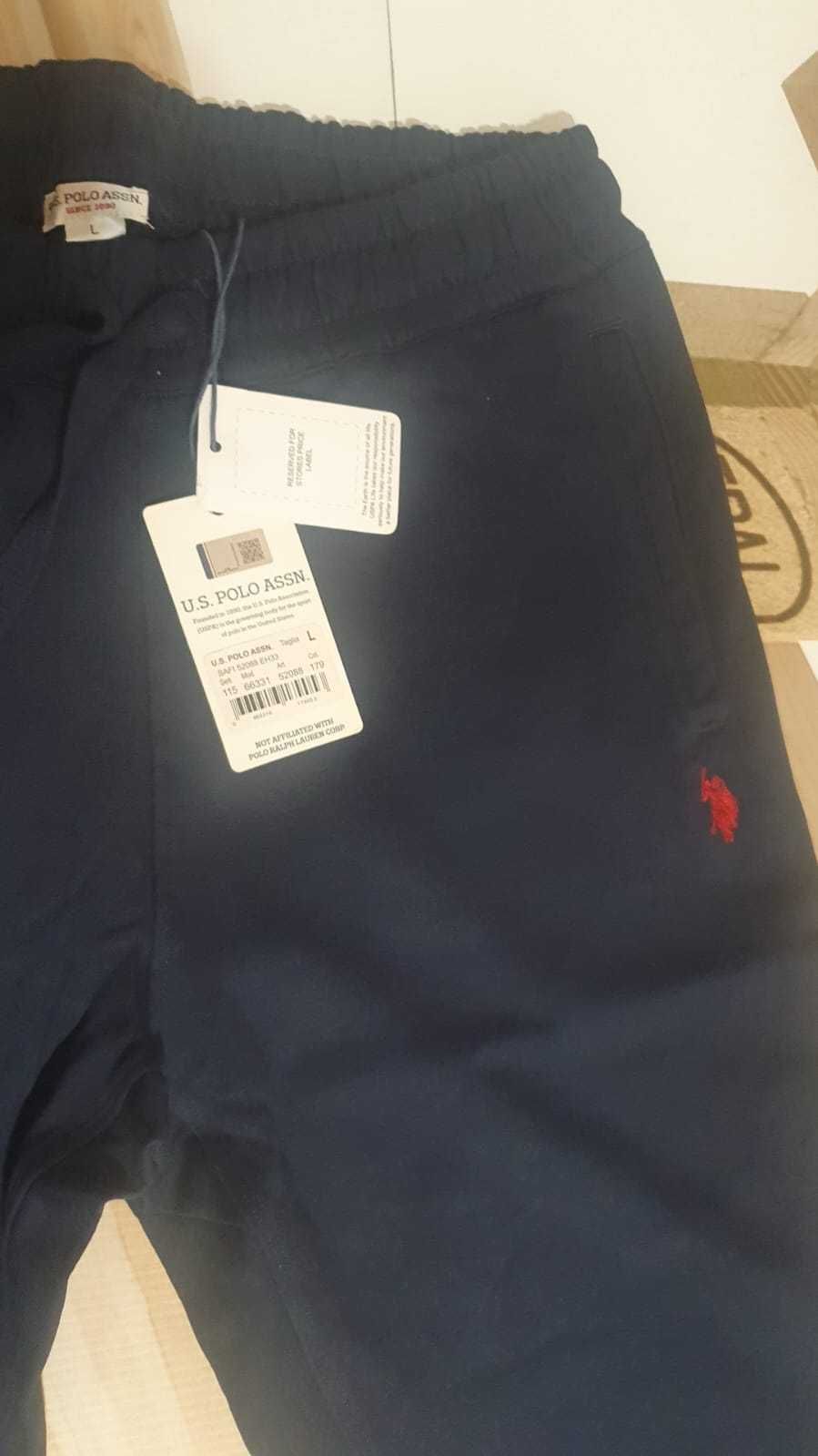 Pantaloni trening barbat US Polo masura  L  si XL original nou