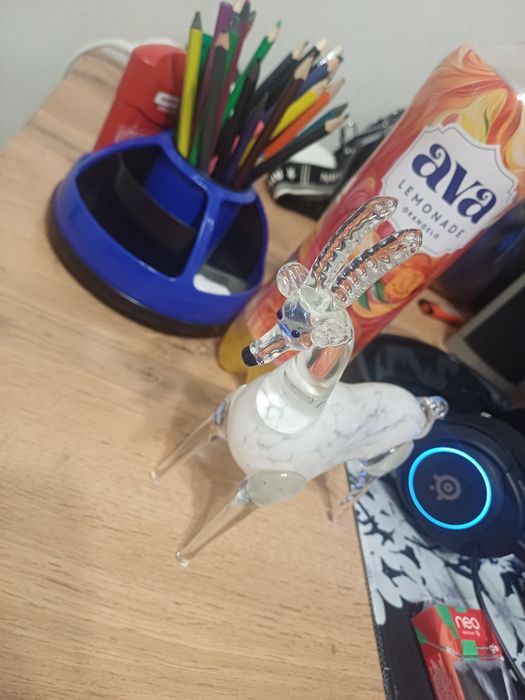 Винтажная статуэтка из муранского стекла Горный козёл