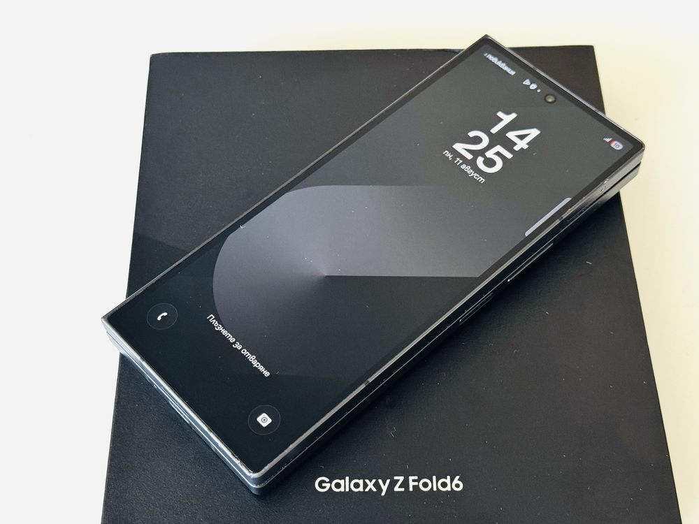 Samsung Galaxy Z Fold 6 512GB Crafted Black Гаранция 6 месеца